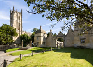 Magnificent wool church in the Cotswolds St. James Church in Chipping Campden